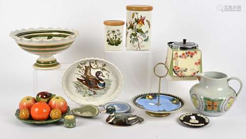 A substantial quantity of British and Continental ceramics including several Portmeirion Botanic