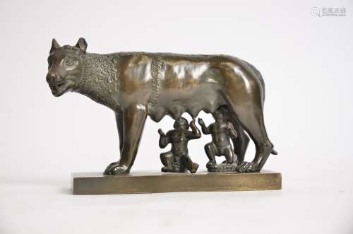 After the original 'Capitoline Wolf' a study of the she wolf from the Roman myth of Romulus and