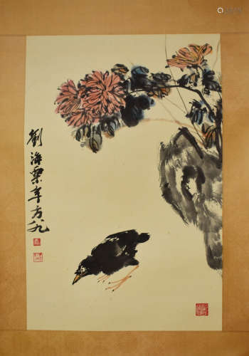 A Chinese Flower&bird Painting