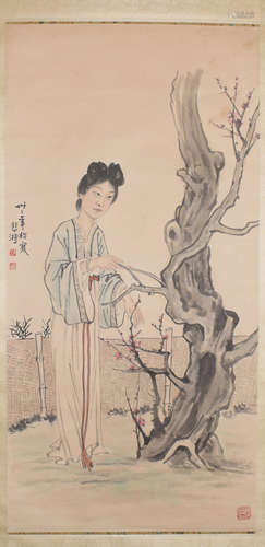 A Chinese Figure Painting