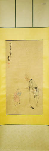 A Chinese Figure Painting