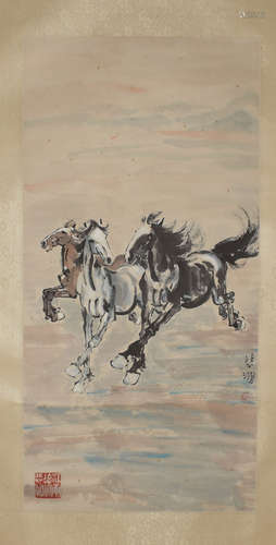 A Chinese Horse Painting