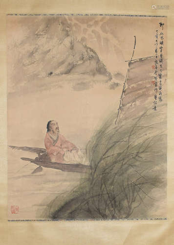 A Chinese Figure Painting