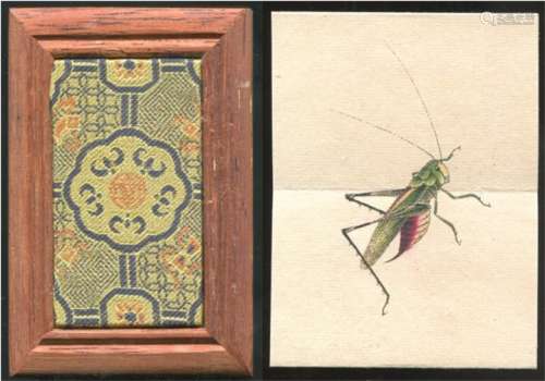 60年代创汇时期“荣宝斋”木板，齐白石昆虫小册。