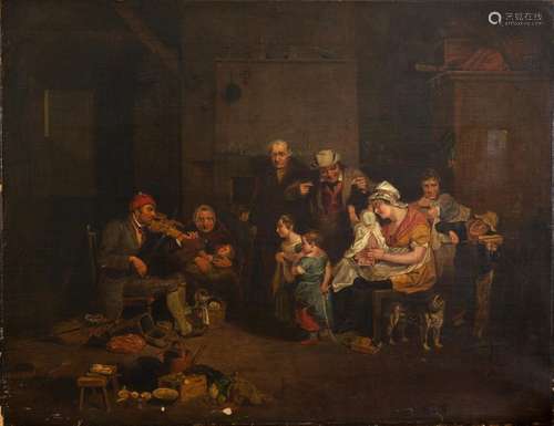 Follower of David WILKIE (1785 1841) The Blind Vio…