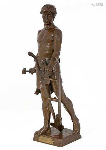 Antoine BOFILL (1875 circa 1925) The work Bronze w…