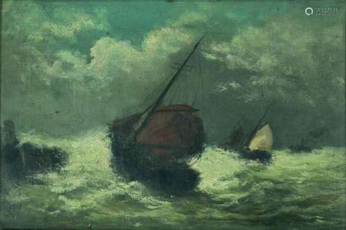 Édouard Joris MOERENHOUT (1801 1893) Trawler in th…