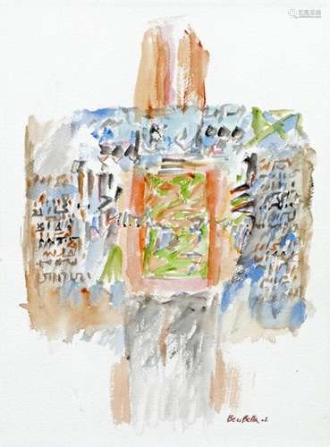 Mahjoub BEN BELLA (1946 2020) Untitled Watercolour…