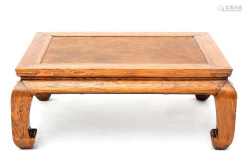 A Chinese elm low table