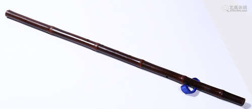 A BAMBOO FLUTE CARVED WITH POETRY