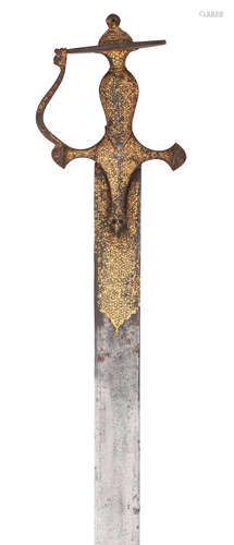 AN INDIAN SWORD, LATE 18TH/EARLY 19TH CENTURY