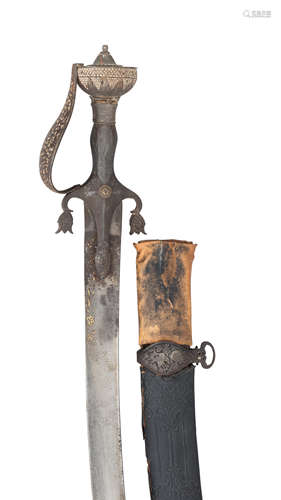 A NORTH INDIAN SWORD (TALWAR)