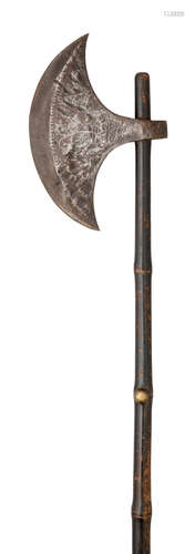 AN OTTOMAN AXE, 18TH CENTURY, PROBABLY TURKEY