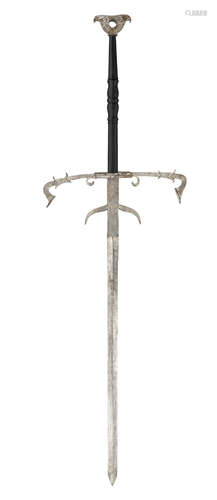 A BRUNSWICK STATE TWO-HAND PROCESSIONAL SWORD OF THE GUARD OF JULIUS, DUKE OF BRUNSWICK AND LÜNEBURG