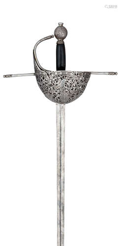 Property from the Estate of Patrick Kelly A SPANISH CUP-HILT RAPIER