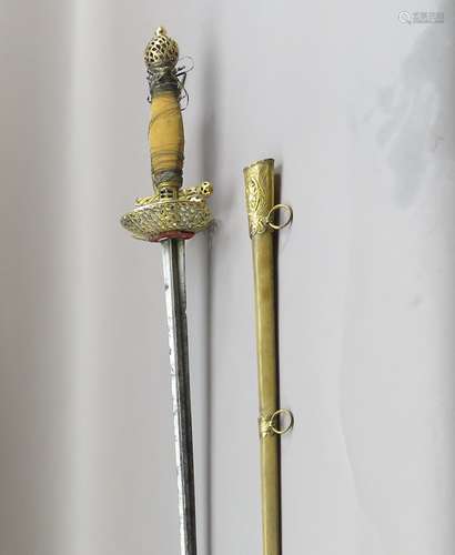 ‡A NORTH EUROPEAN SMALL-SWORD, CIRCA 1770