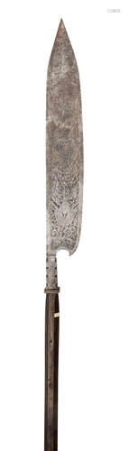 Property from a Central European Collection A RARE GERMAN (BAVARIAN) STATE GLAIVE (KUSE)