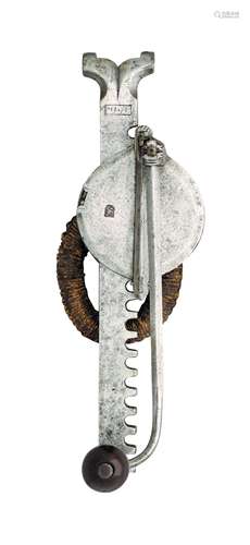 Property from an Important Private Collection A CRANEQUIN FOR A CROSSBOW, DATED 1611