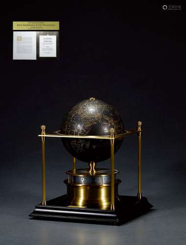 英国皇家地理学会地球仪钟