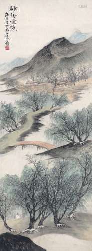 杨石朗（1915～2000） 绿荫垂丝图