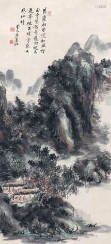 黄宾虹（1865～1955） 春山幽居图