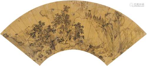 魏之璜（1568～1647） 林涧高士图