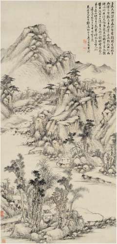 黄 钺（1750～1841） 山水清音图
