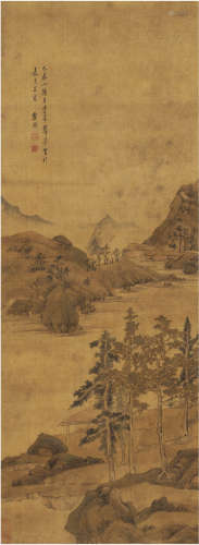崔 瑶（1715～1811） 溪山草堂图
