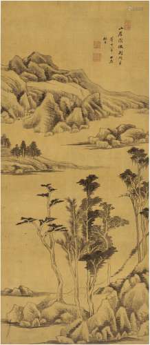 董其昌（1555～1636） 山居图