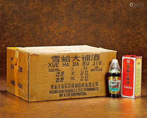 80年代雪蛤大补酒（原箱）