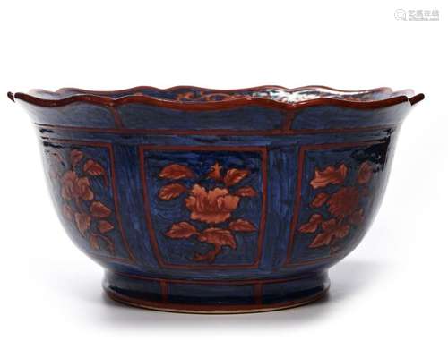 A LARGE CHINESE BOWL, CHINA, 19TH 20TH CENTURY