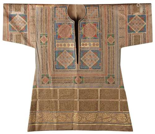 AN ISLAMIC OTTOMAN TALISMANIC SHIRT, 19TH 20TH CEN…