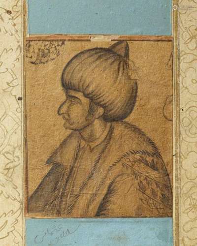 AN OTTOMAN MINIATURE DEPICTING OF SULTAN SULEYMAN …