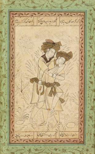 A PERSIAN MINIATURE,19TH CENTURY