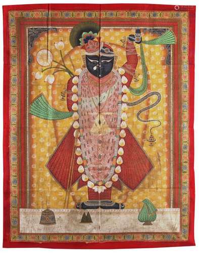 A PICCHAVAI OF SHRI NATHJI, INDIA, NATHDWARA, LATE…