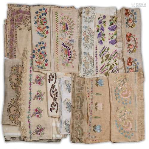 A GROUP OF OTTOMAN BROCADES