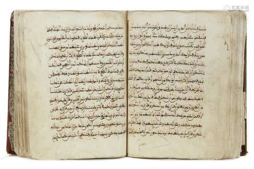 A PART OF QURAN, NORTH AFRICA, DATE 1132 AH/1718 A…