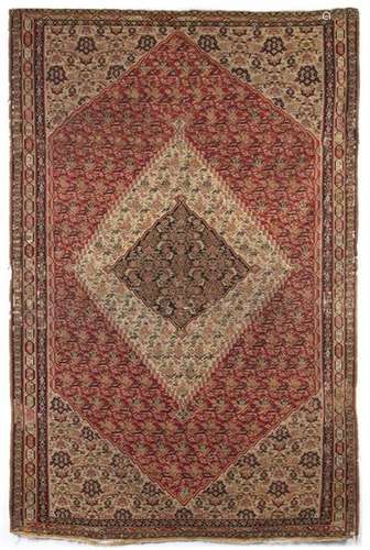 A SENE KILIM RUG, EARLY 20TH CENTURY