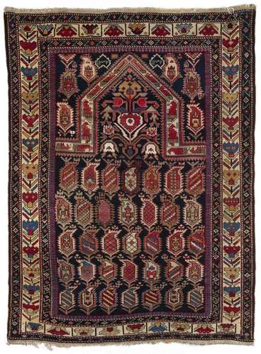 A CAUCASIAN SHIRVAN MARASALI PRAYER RUG