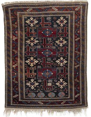 A CAUCASIAN KARAKASHLI PRAYER RUG, EARLY 20TH CENT…