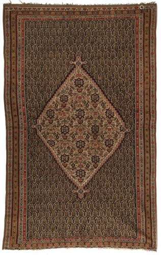 AN OTTOMAN SENE KILIM RUG, TURKEY, EARLY 20TH CENT…