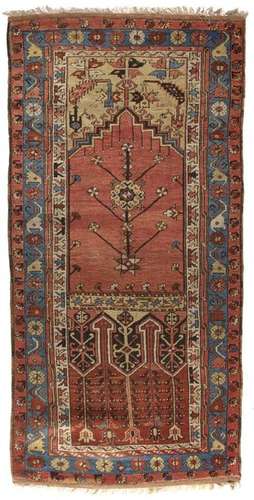 AN OTTOMAN KONYA LADIK RUG, CENTRAL ANATOLIA, EARL…