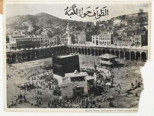 SEVEN PHOTOGRAPHS OF MECCA AND MEDINA, 1930 TO EAR…