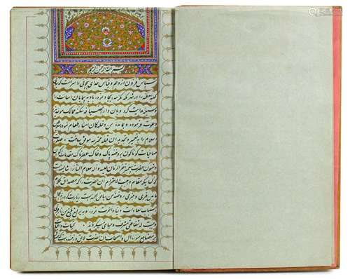 A PERSIAN BOOK 19TH CENTURY