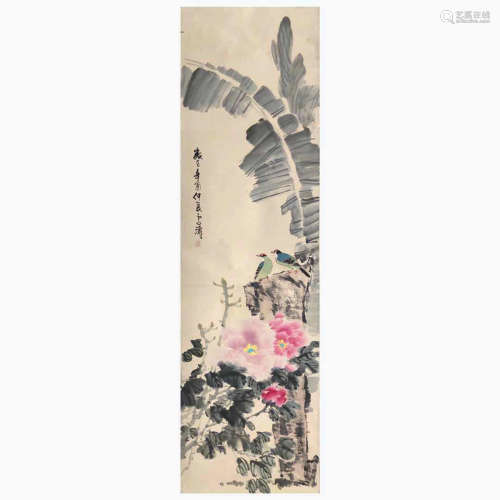A Chinese Flower&bird Painting, Wang Xuetao Mark