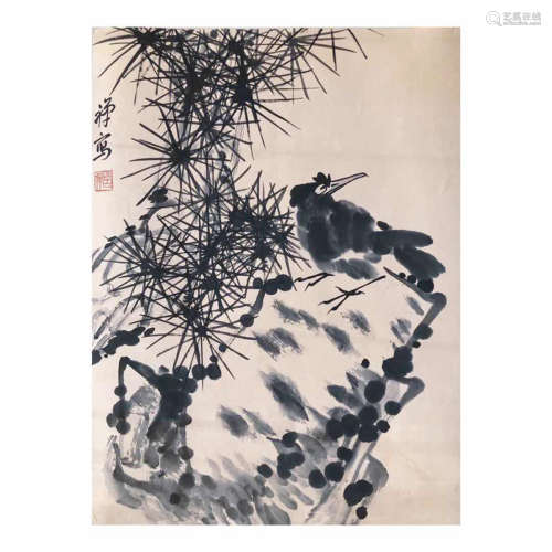 A Chinese Flower&bird Painting, Li Kuchan Mark