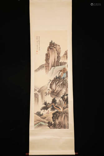 A Chinese Landscape Painting, Chen Shaomei Mark