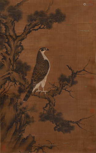 A Chinese Eagle Painting
