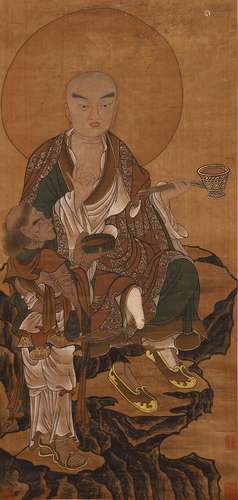 A Chinese Arhat Painting