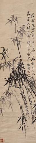 A Chinese Bamboo Painting, Zheng Banqiao Mark